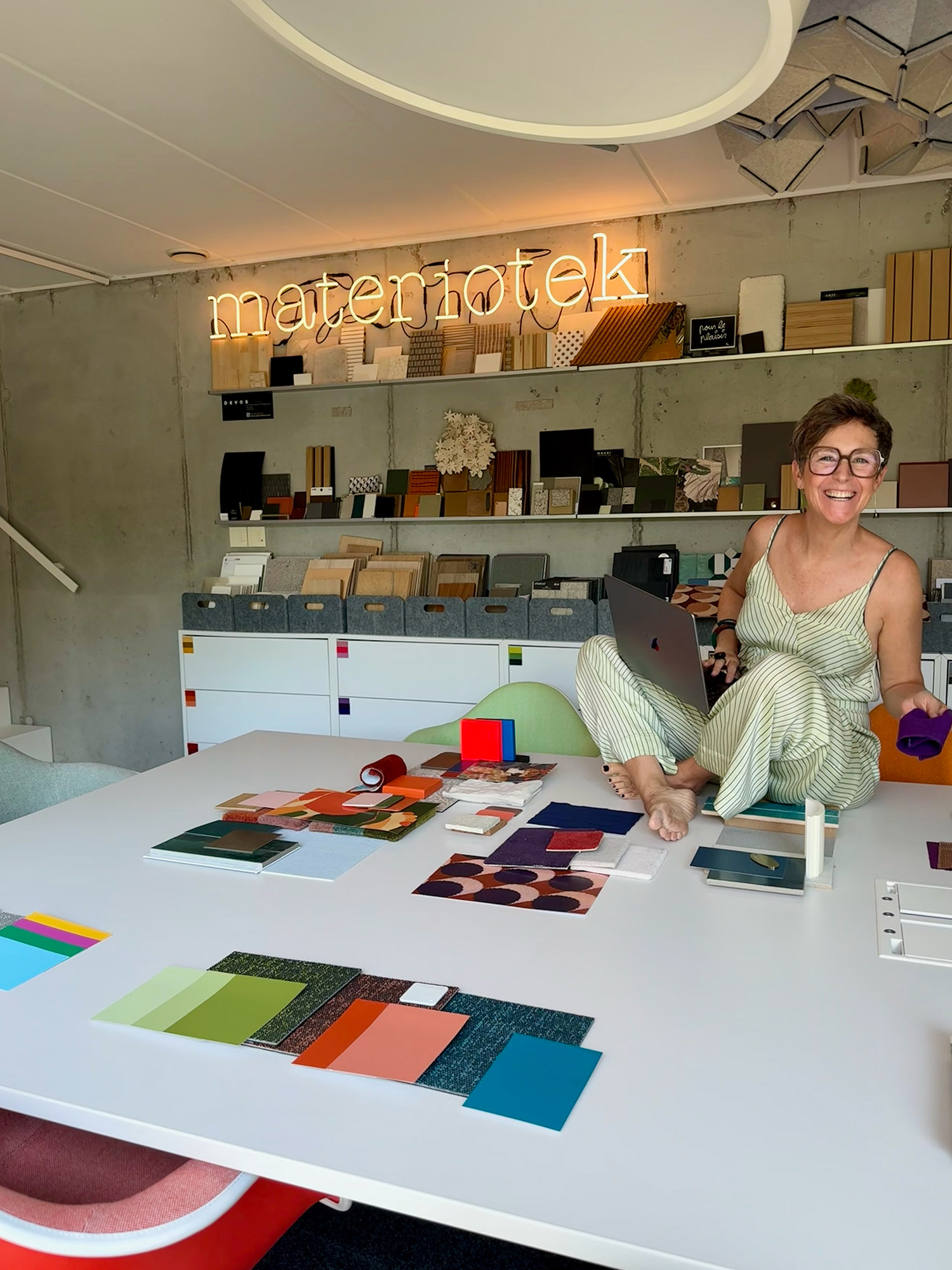 Sandrine Devos - Architecture d'intérieur | Une immersion complète dans la couleur