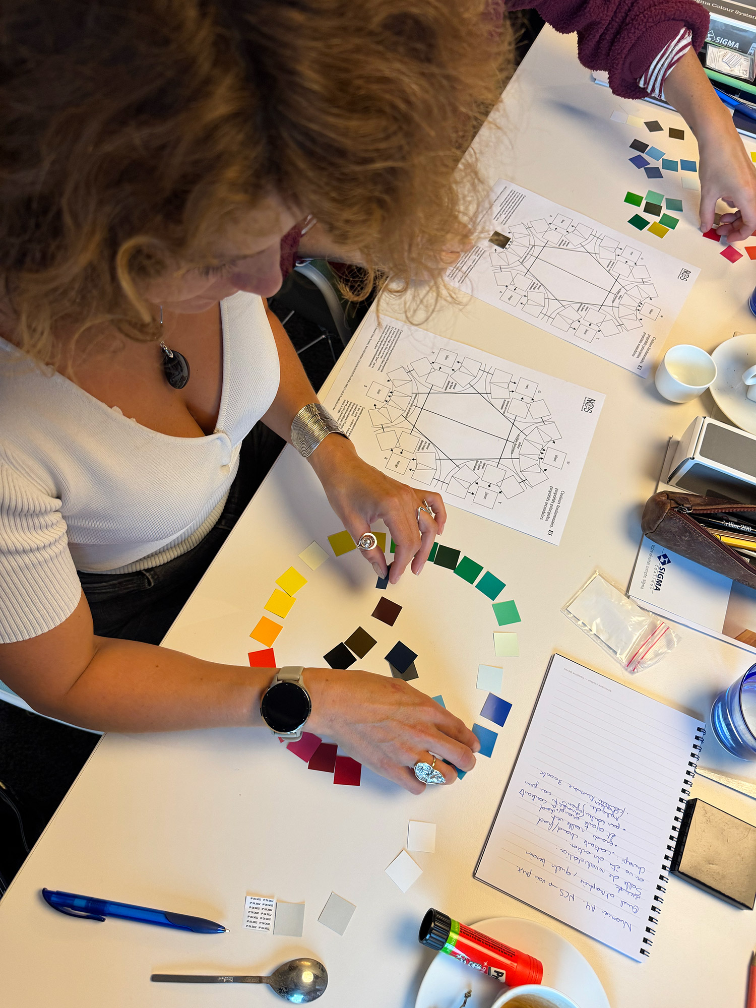 Sandrine Devos - Architecture d'intérieur | Une immersion complète dans la couleur